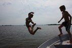 Meren zwemmen en varen